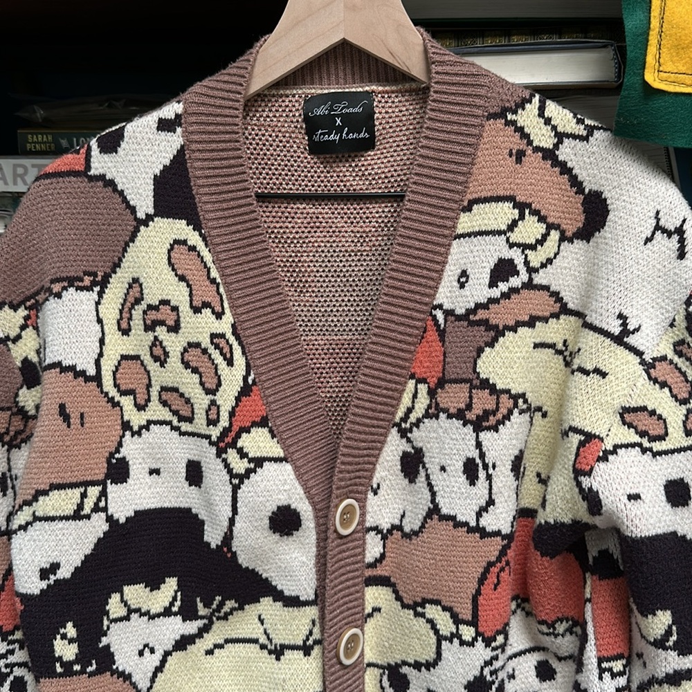 Steady Hands x Abi Toads Cardigan S/M